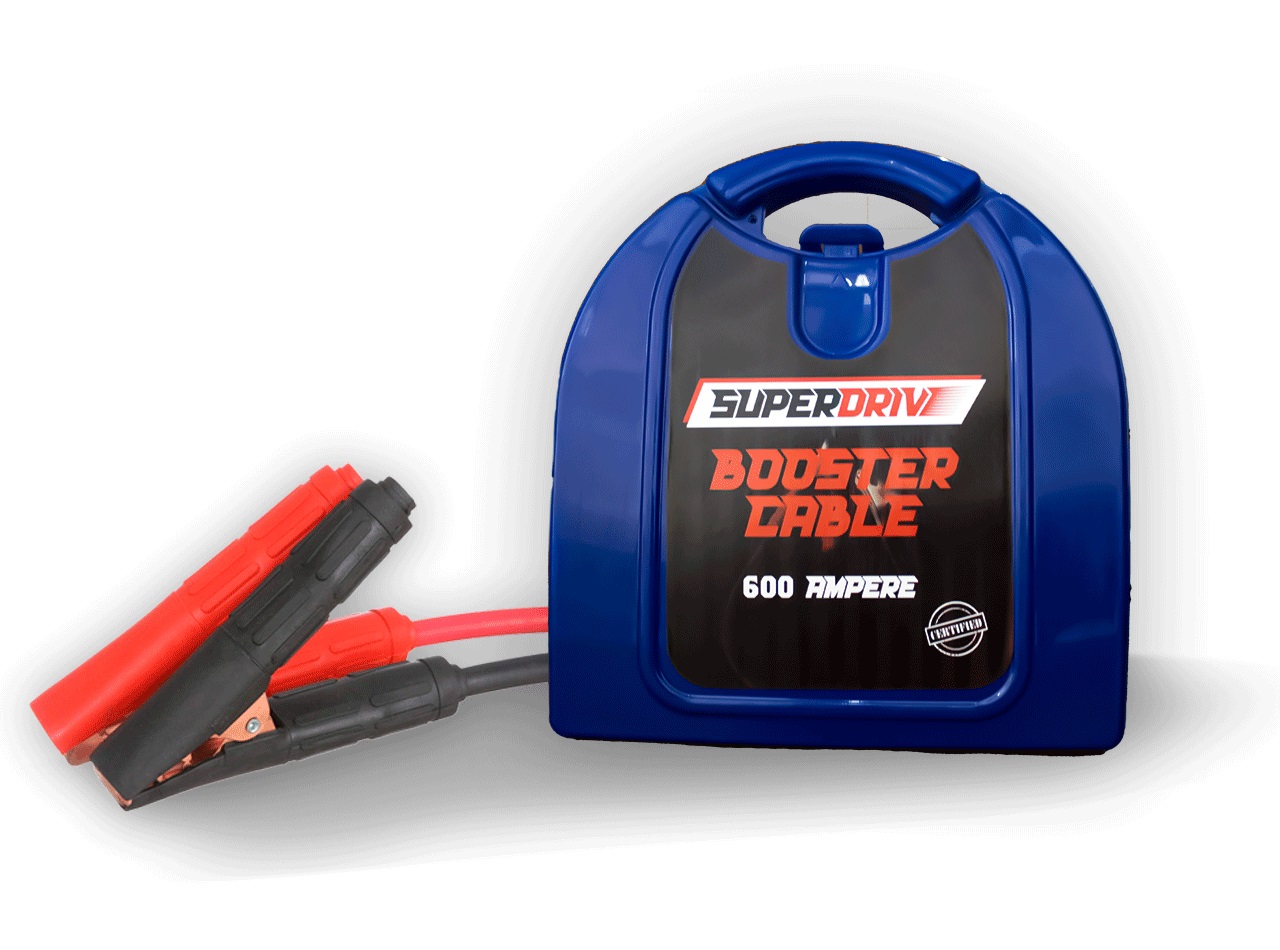 Superdrive Battery Emergency Booster Cable 600 Ampere