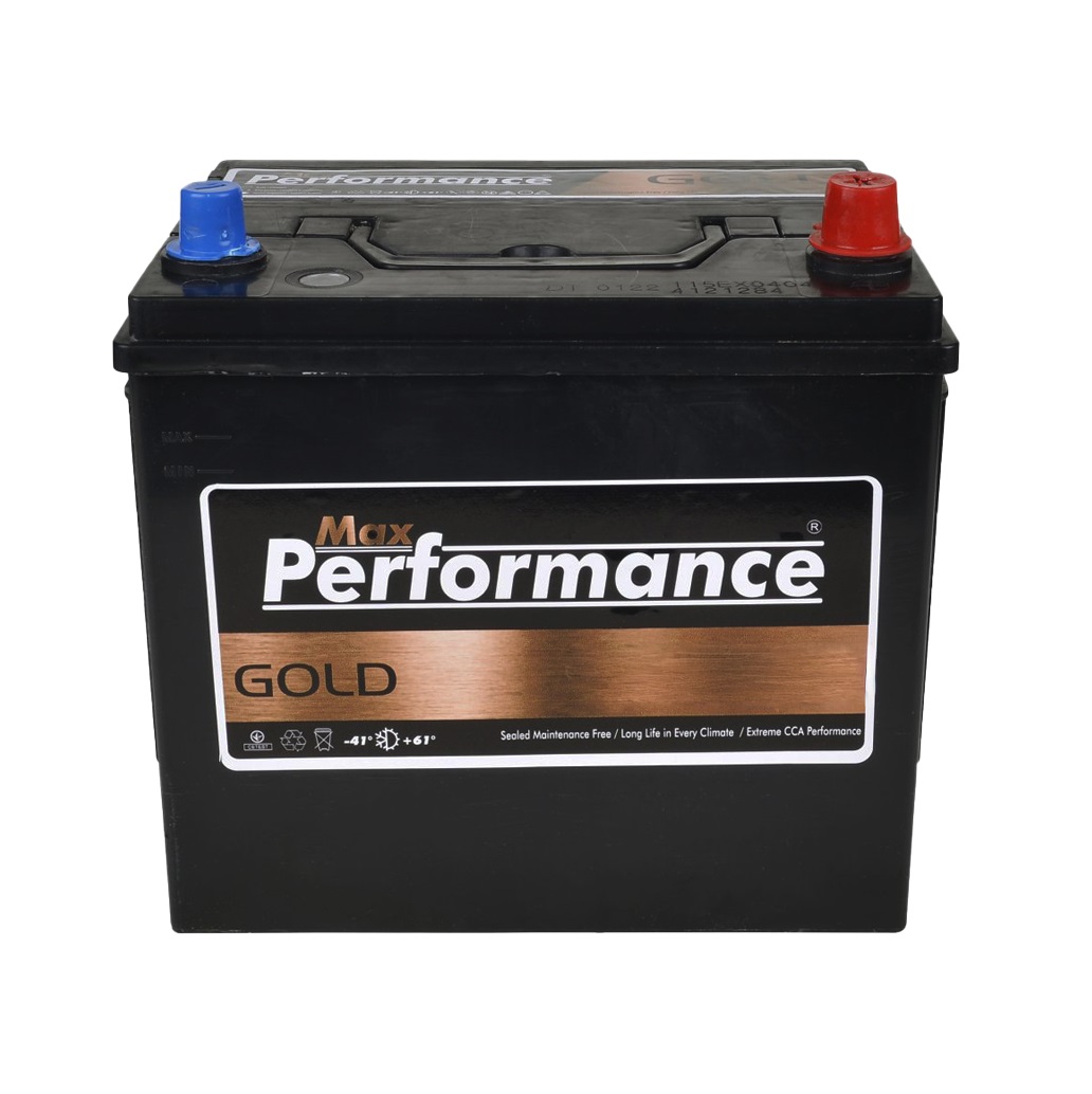 Max Performance Gold Car Battery 12 Volt 80 Ampere N80
