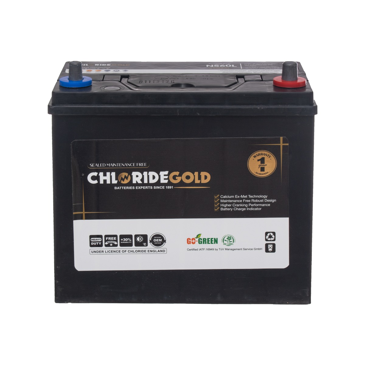 Chloride Gold Ns60L 12 45 Ah