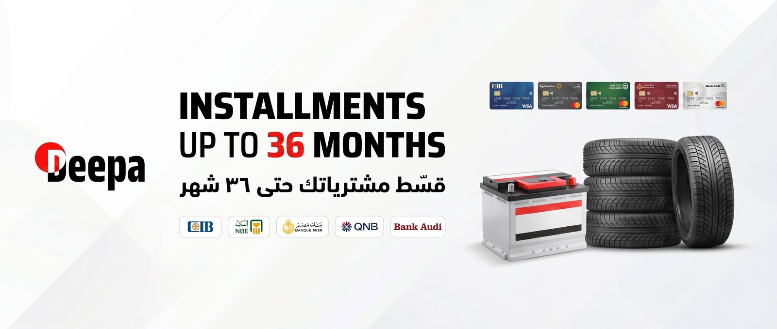 Installments up to 36 months